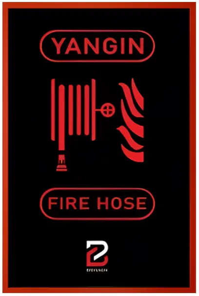 Dekoratif Cam Kapaklı Yangın Dolabı - Görsel 3